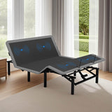 Queen Adjustable Massage Bed Frame With USB Ports - Restanew - Omega Lifestyles