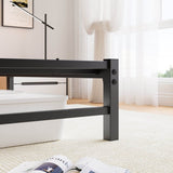 Queen Metal And Wood Bed Frame With RGB Lighting - Restanew - Omega Lifestyles
