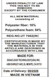 Set Of 4 Upholstered Ergonomic Rubber Wood Dining Chairs - Omega Lifestyles