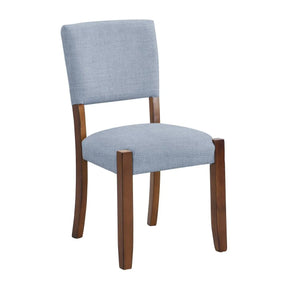 Set Of 4 Upholstered Ergonomic Rubber Wood Dining Chairs - Omega Lifestyles