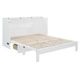 Space-Saving Queen Murphy Bed With Large Drawers - Sleep Galleria