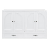 Space-Saving Queen Murphy Bed With Large Drawers - Sleep Galleria