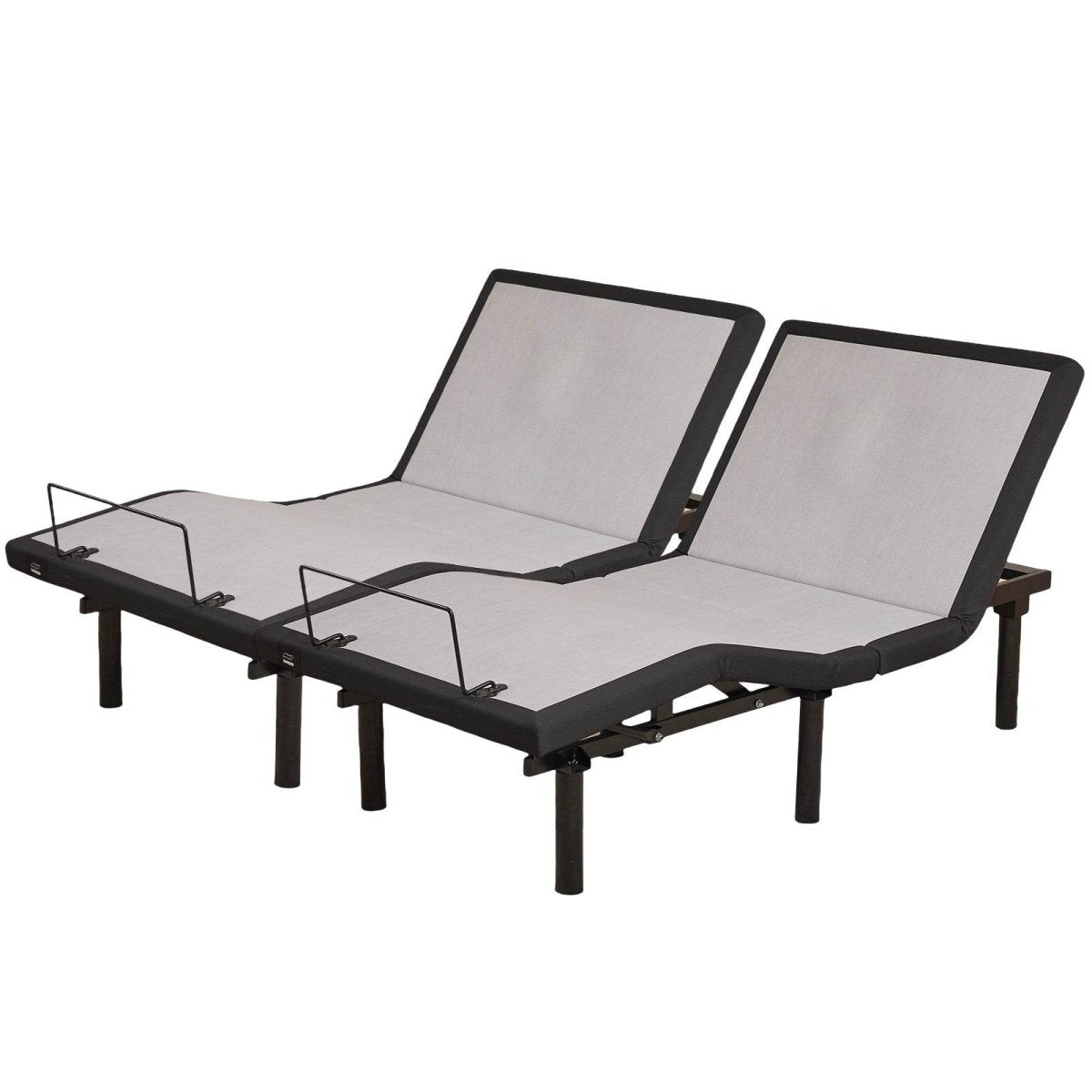 Split King Adjustable Bed Frame With Massage USB Ports - Restanew - Omega Lifestyles