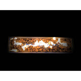 Steel Rectangular Propane Fire Pit Table With Lid - Restanew - Omega Lifestyles