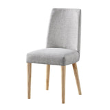 Taylor Solid Wood Gray Fabric Task Chair - Restanew - Omega Lifestyles