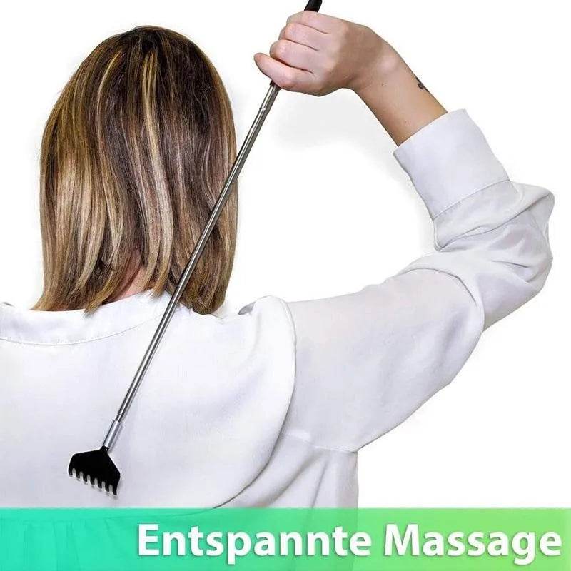 Telescopic Stainless Steel Extendable Back Scratcher Tool - Omega Lifestyles