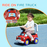 Toddler Fire Truck Ride - On Toy With Music Horn - Restanew - Omega Lifestyles