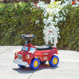 Toddler Fire Truck Ride - On Toy With Music Horn - Restanew - Omega Lifestyles