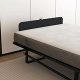 Twin Folding Metal Bed Frame With High Density Foam Mattress - Omega Lifestyles
