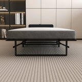 Twin Folding Metal Bed Frame With High Density Foam Mattress - Omega Lifestyles