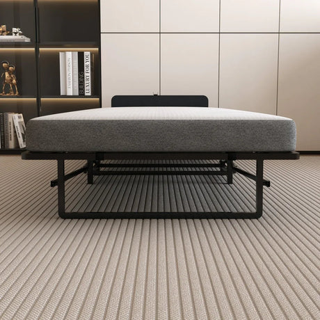 Twin Folding Metal Bed Frame With High Density Foam Mattress - Omega Lifestyles