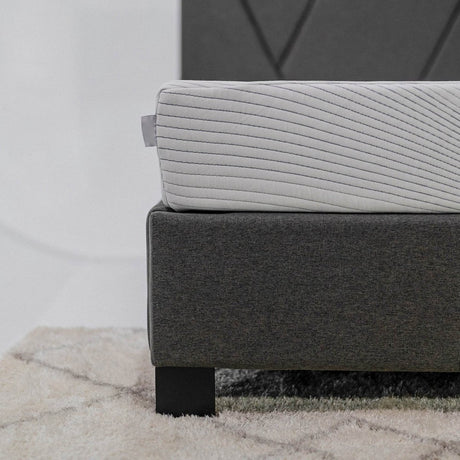 Twin Medium 8 - Inch Cooling Copper Infused Memory Foam Mattress - Restanew - Omega Lifestyles