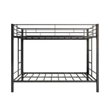 Twin Metal Bunk Bed Frame With Slatted Support - Restanew - Omega Lifestyles