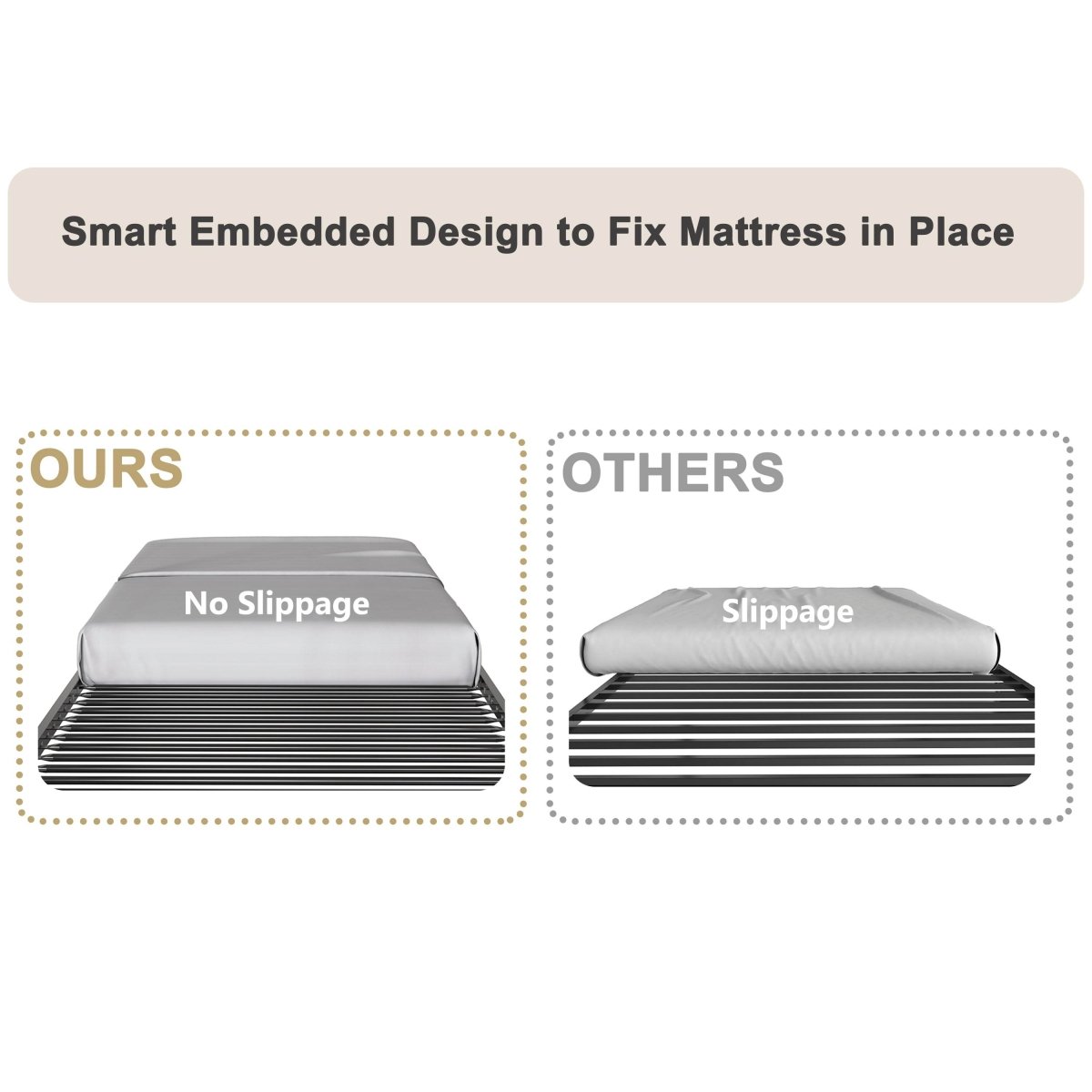 Twin Over Full Metal Bunk Bed With Ladder And Guardrails - Restanew - Omega Lifestyles