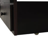 Twin - Over - Twin Solid Wood Espresso Bunk Bed With Trundle - Restanew - Omega Lifestyles