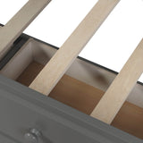 Twin - Over - Twin Solid Wood Trundle Bunk Bed With Drawers - Restanew - Omega Lifestyles