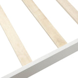 Twin Solid Wood Minimalist Platform Bed Frame With Headboard - Restanew - Omega Lifestyles