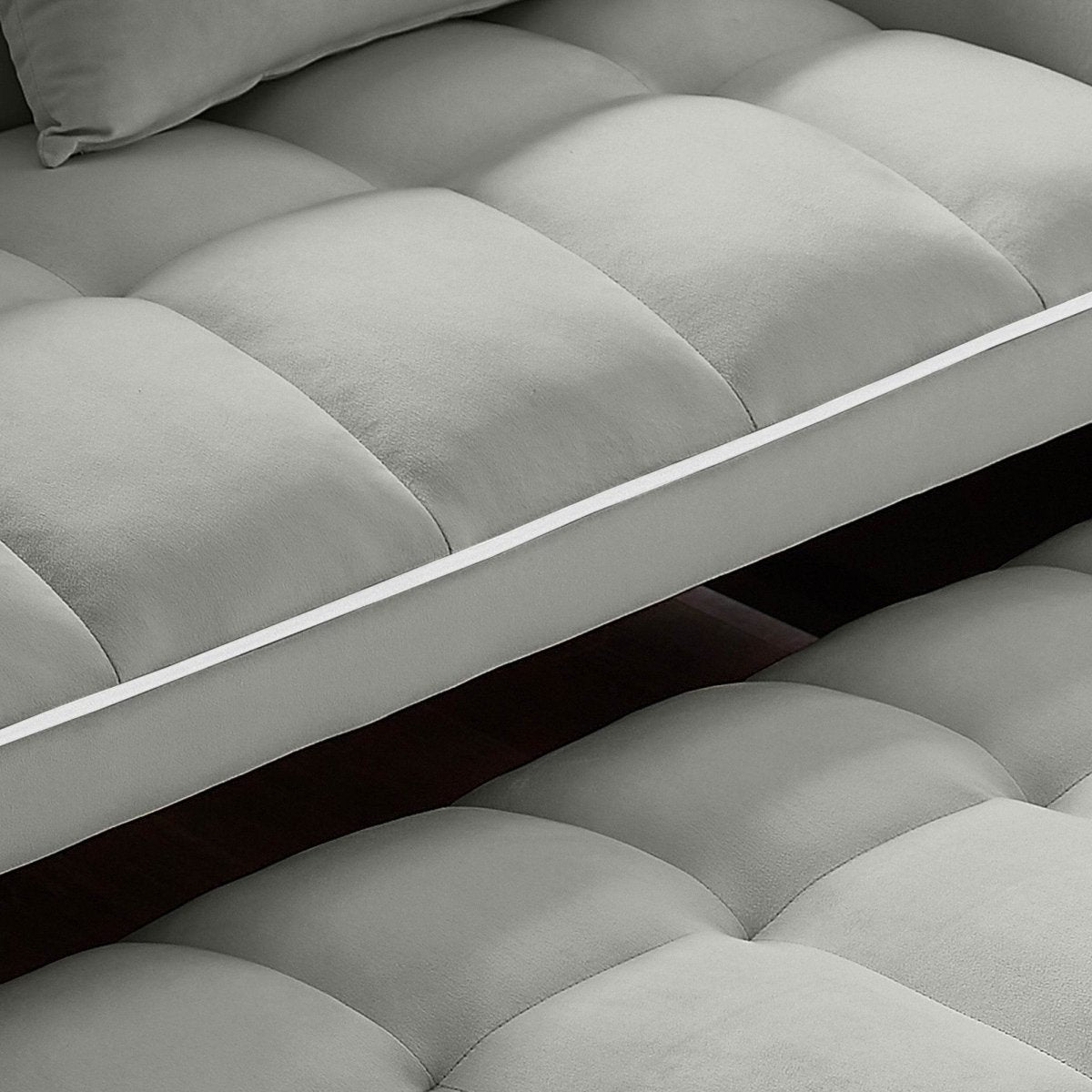 Versatile Convertible Velvet Sleeper Sofa Bed Recliner - Restanew - Omega Lifestyles