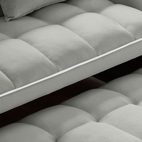 Versatile Convertible Velvet Sleeper Sofa Bed Recliner - Restanew - Omega Lifestyles