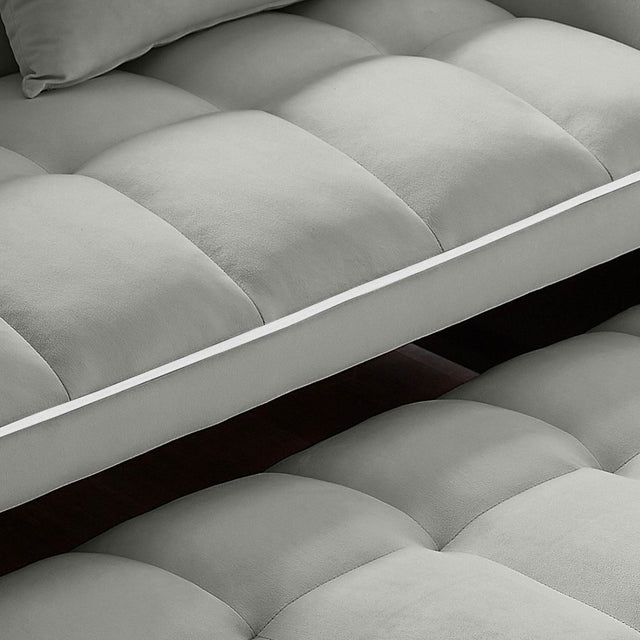 Versatile Convertible Velvet Sleeper Sofa Bed Recliner - Omega Lifestyles