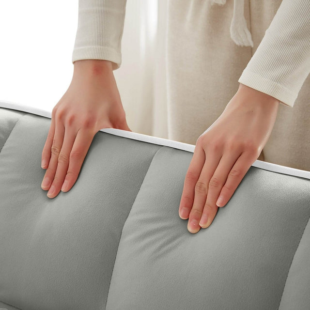 Versatile Convertible Velvet Sleeper Sofa Bed Recliner - Omega Lifestyles