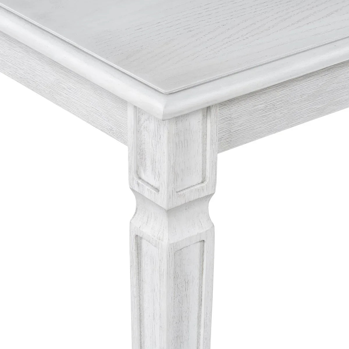 Vintage Extendable Rustic Farmhouse Dining Table Set - Omega Lifestyles