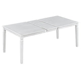 Vintage Extendable Rustic Farmhouse Dining Table Set - Omega Lifestyles