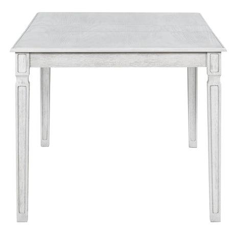 Vintage Extendable Rustic Farmhouse Dining Table Set - Omega Lifestyles