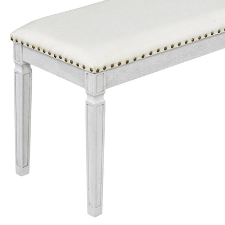 Vintage Extendable Rustic Farmhouse Dining Table Set - Omega Lifestyles