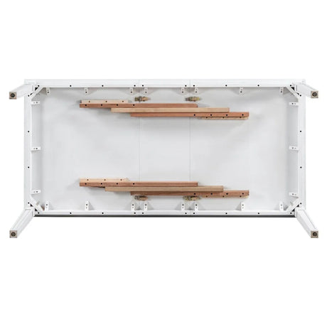 Vintage Extendable Rustic Farmhouse Dining Table Set - Omega Lifestyles