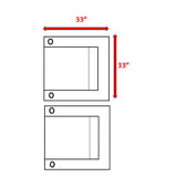 Weather - Resistant Outdoor Wicker Lounge Chairs Set Of 2 - Restanew - Omega Lifestyles