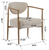 White Teddy Velvet Dining Room Chair With Foam Seat - Omega Lifestyles