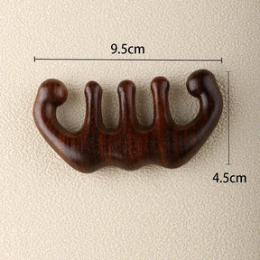 Wooden Scalp Massage Comb Hair Relaxation Tool - Omega Lifestyles