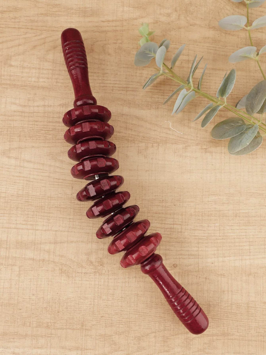 Wooden Trigger Point Therapy Massager Roller Stick - Sleep Galleria