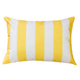 Yellow Weather Resistant Polyester Indoor Outdoor Pillow 14x20 - Restanew - Omega Lifestyles
