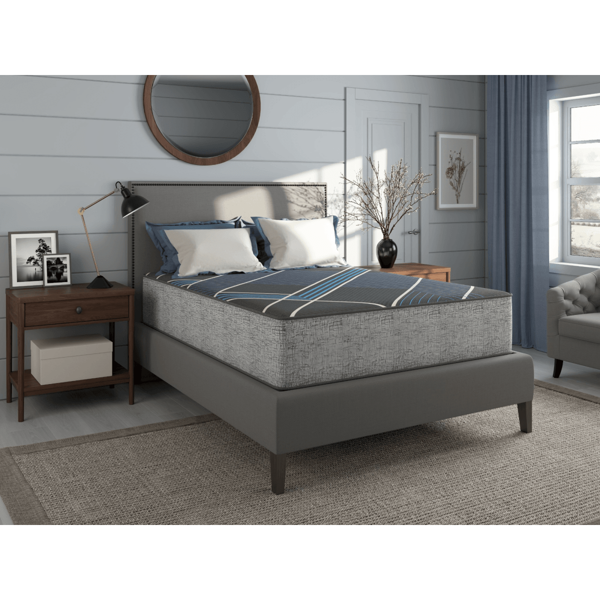 13-Inch Firm Hybrid Cooling Gel Memory Foam Mattress - Sleep Galleria