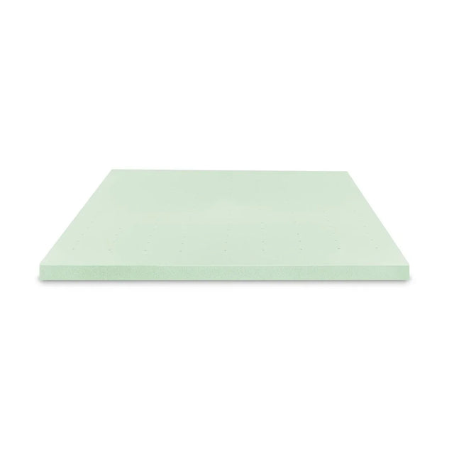 3-Inch Soft Green Tea Infused Memory Foam California King Mattress Topper - Omega Lifestyles