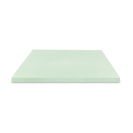 3-Inch Soft Green Tea Infused Memory Foam King Mattress Topper - Omega Lifestyles