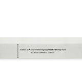 California King 3-Inch AdaptiFoam Memory Foam Mattress Topper - Omega Lifestyles
