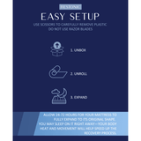 Medium 11-Inch Hybrid Cooling Support Mattress - Sleep Galleria