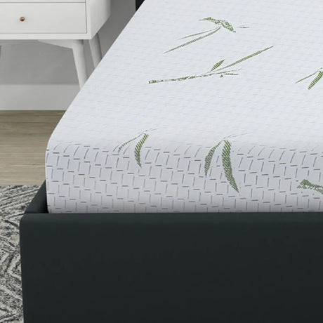 Medium 8-Inch Gel-Infused Memory Foam Queen Mattress - Omega Lifestyles