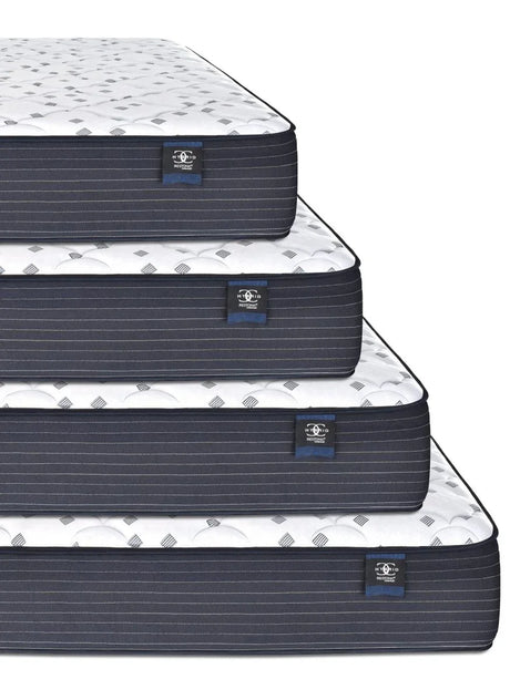 Plush 12-Inch Hybrid Cooling Foam Twin Mattress - Omega Lifestyles