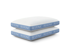 Set Of 2 TempAdvantage Cooling Microfiber Bed Pillows - Omega Lifestyles