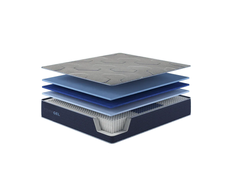 Soft 13-Inch TempaGel Medium Cooling Foam King Mattress - Omega Lifestyles