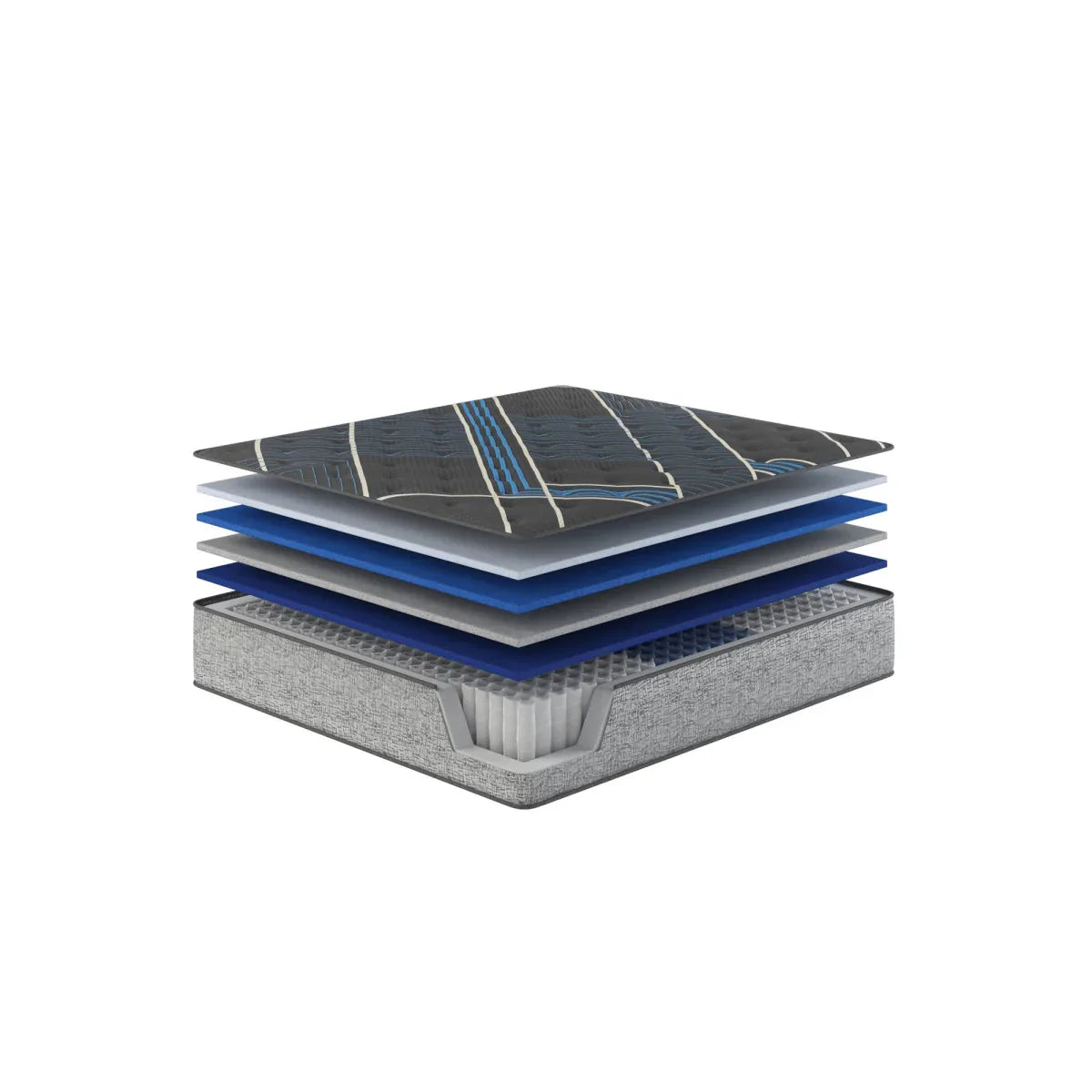 Soft 15-Inch Plush Cooling Euro Top King Mattress - Omega Lifestyles