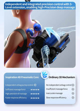 Rinsho ApexForce 4D Smart Full-Body Massage Chair - Omega Lifestyles