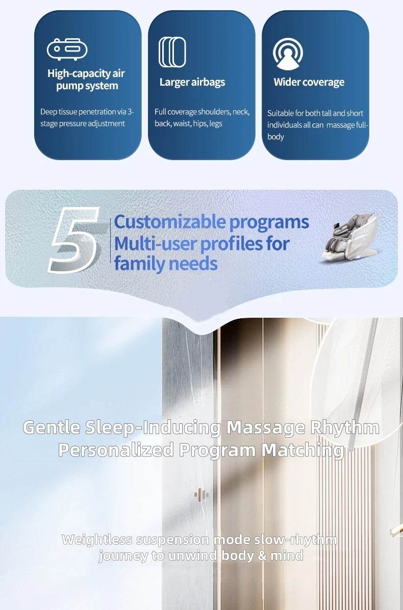 Rinsho ApexForce 4D Smart Full-Body Massage Chair - Omega Lifestyles