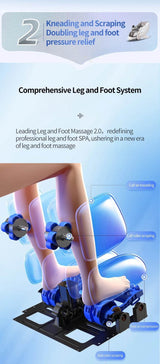 Rinsho ApexForce 4D Smart Full-Body Massage Chair - Omega Lifestyles