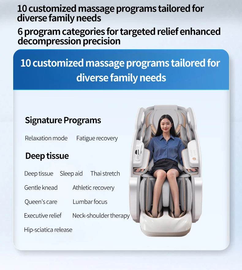 Rinsho ApexForce 4D Smart Full-Body Massage Chair - Omega Lifestyles