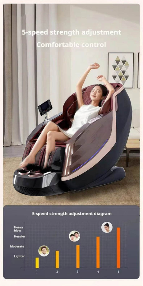 Rinsho ForgeCore 8R 4D SL-Track Massage Chair - Omega Lifestyles